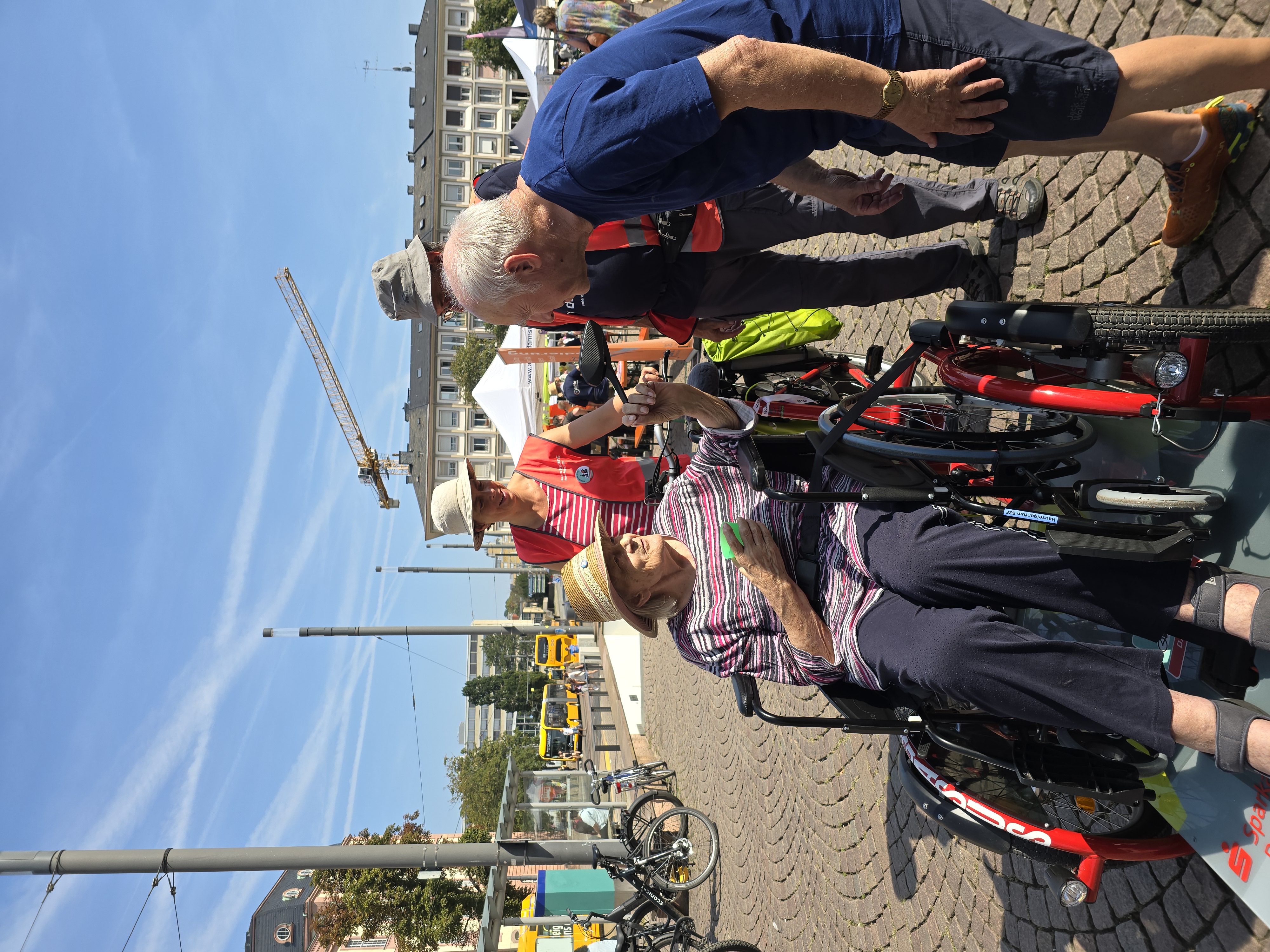 Fahrradaktionstag - Mit Senioren in die Innenstadt